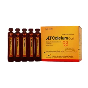 A.T Calcium Cort (30 ống x 10ml) - Bổ sung vitamin và khoáng chất cho cơ thể