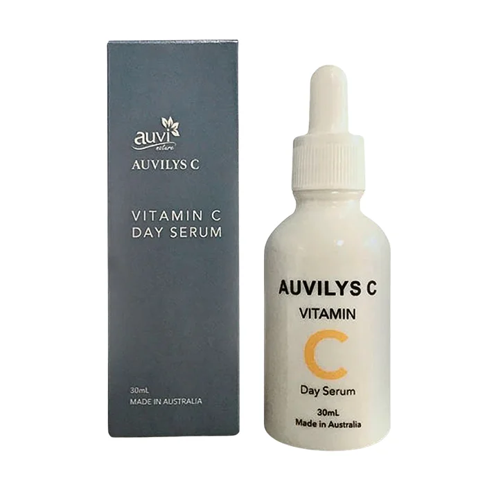Serum Auvilys C Vitamin C 30ml Auvi Nature - Dùng ban ngày, dưỡng da, tăng cường độ ẩm, sáng da