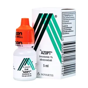 Azopt Alcon (5ml) - Thuốc nhỏ mắt điều trị tăng nhãn áp, glôcôm góc mở