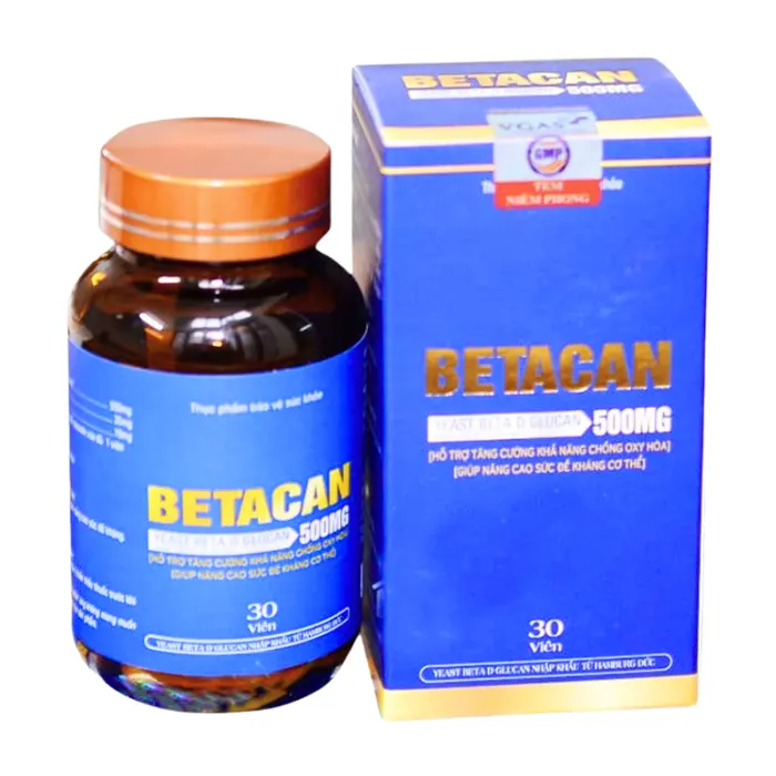 Betacan 500mg (30 viên) - Hỗ trợ tăng sức đề kháng
