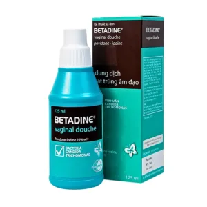 Betadine (125ml) - Dung dịch sát trùng âm đạo điều trị nhiễm trùng âm đạo