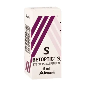 Betoptic S Alcon 5ml - Thuốc nhỏ mắt điều trị tăng nhãn áp, glôcôm góc mở mạn tính