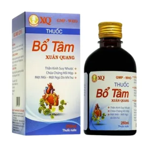 Thuốc Bổ Tâm Xuân Quang ( Chai 250ml) - Mệt mỏi, mất ngủ, thần kinh suy nhược