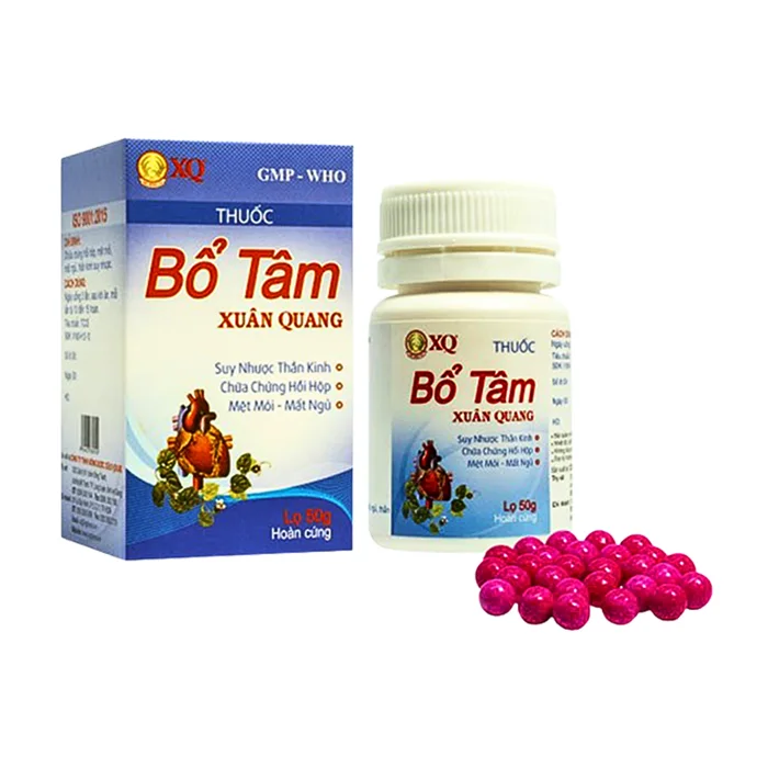 Thuốc Bổ Tâm Xuân Quang ( Lọ 50g)