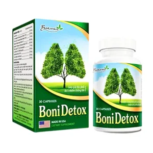 BoniDetox Botania (30 viên) - Chống oxy hóa, hỗ trợ bảo vệ phổi