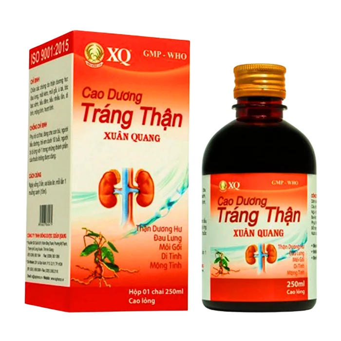 Cao dương tráng thận Xuân Quang ( lọ 250ml) - Hội chứng thận hư
