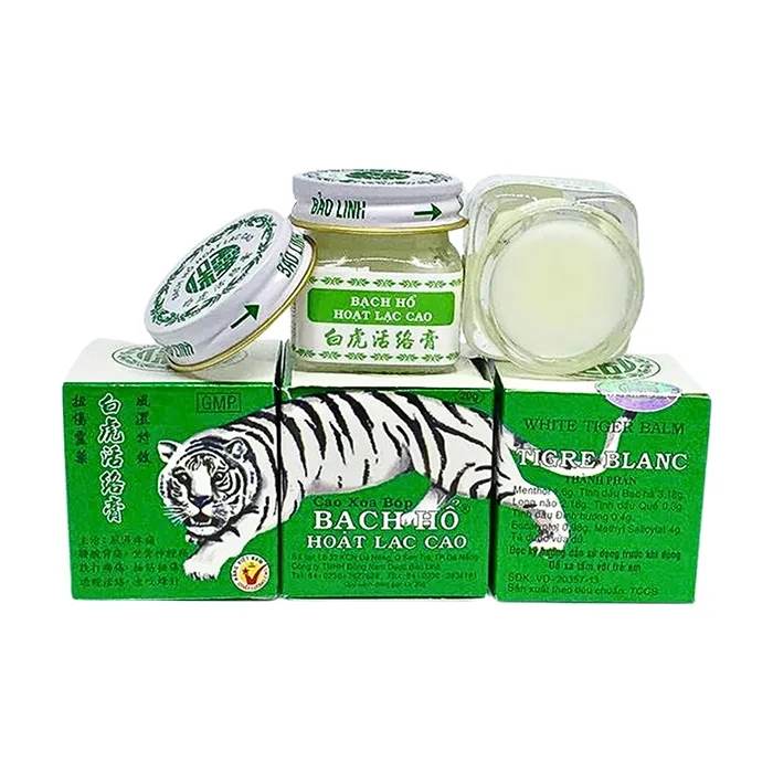 Cao xoa bóp Bạch Hổ Hoạt Lạc Cao (12 chai x 20g)