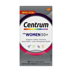 Centrum MultiGummies Women 50+ (80 viên)  - Hỗ trợ sức khỏe tim mạch, sức khỏe não bộ, sức khỏe mắt