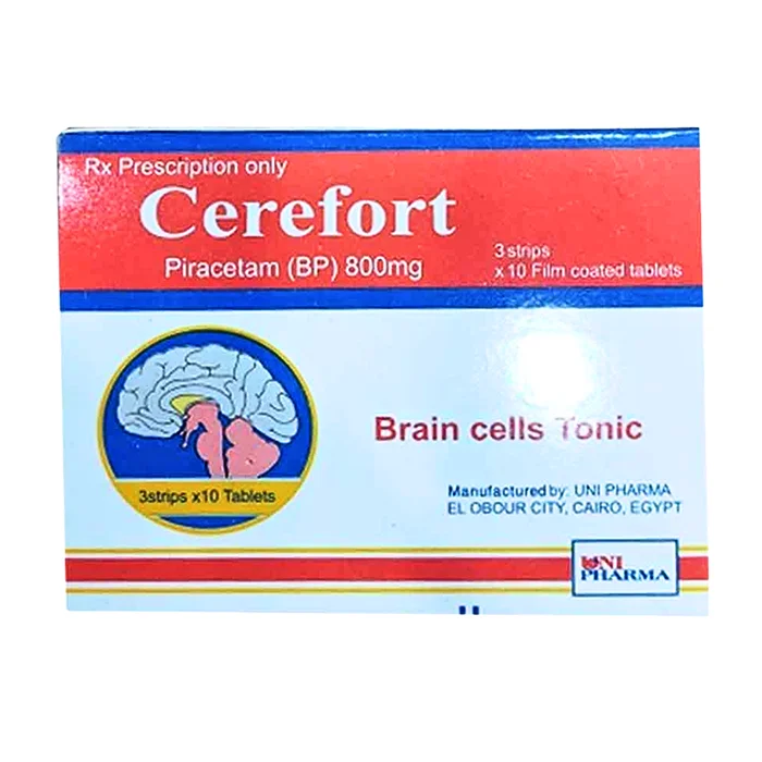 Cerefort 800mg (3 vỉ x 10 viên) - Điều trị triệu chứng chóng mặt