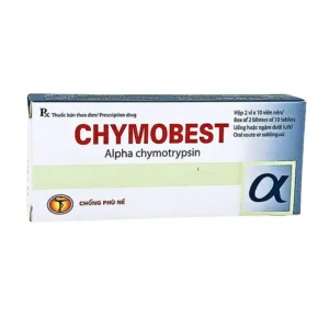 Chymobest Hataphar (3 vỉ x 4 viên) - Kháng viêm, chống phù nề