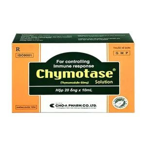 Chymotase 60mg CHO-A (20 ống x 10 ml) - Hỗ trợ tăng cường miễn dịch