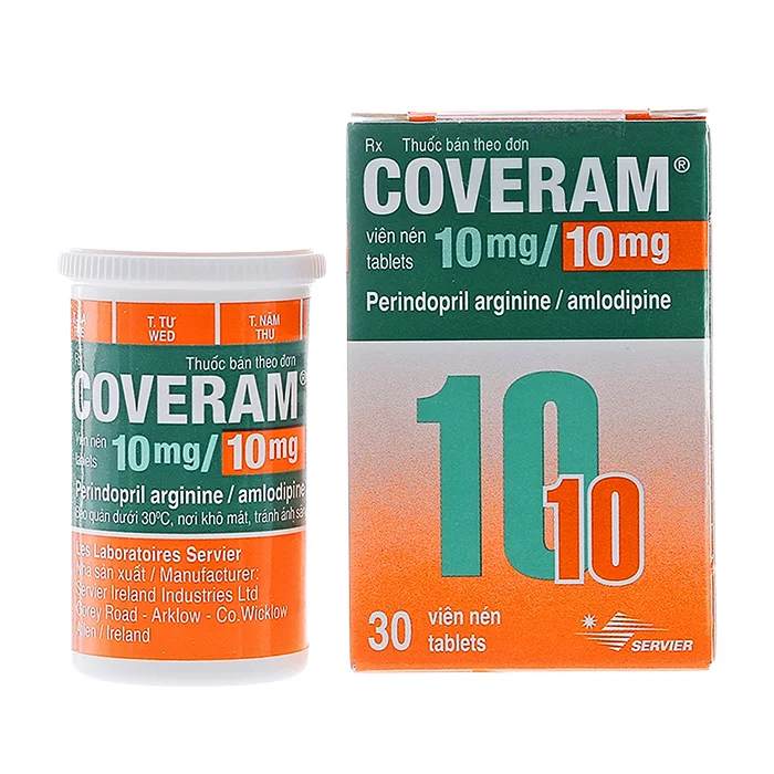 Coveram 10mg/10mg (30 viên)