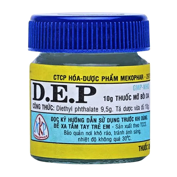 D.E.P Mekophar (10g) - Điều trị ghẻ ngứa