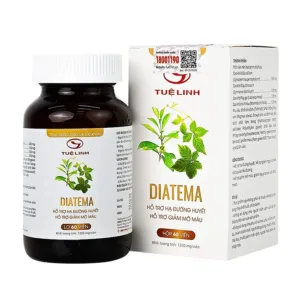 Diatema (60 viên) - Hỗ trợ hạ đường huyết, giảm mỡ máu