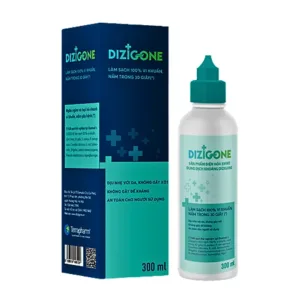 Dung dịch khoáng Dizigone Terrapharm (300ml) - Làm sạch vi khuẩn trong 30 giây, vệ sinh răng miệng, khử mùi