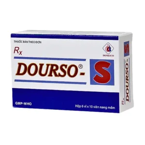 Dourso-S Domesco (6 vỉ x 10 viên) - Diều trị chứng xơ gan mật nguyên phá