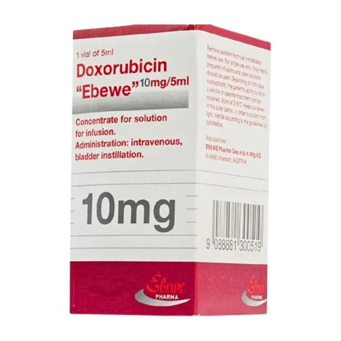 Doxorubicin Ebewe 50mg/25ml - Điều trị các khối u đặc