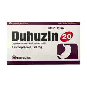 Duhuzin 20mg Mediplantex ( 30 viên) - Thuốc điều trị trào ngược dạ dày thự quản