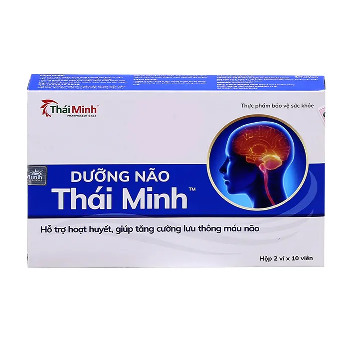 Dưỡng Não Thái Minh (2 vỉ x 10 viên)