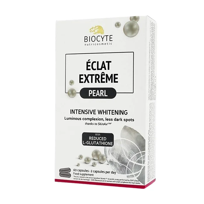 Éclat Extrême Pearl (2 vỉ x 20 viên) – Giúp giảm nám, trắng da, chống nắng
