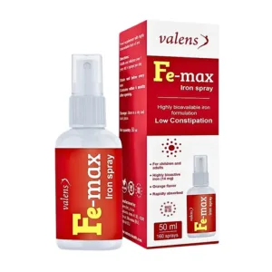 Valens Fe-max 50ml - Lọ xịt bổ sung sắt, hỗ trợ tạo máu