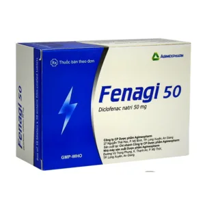 Fenagi 50mg (10 vỉ x 10 viên) - Giảm đau, kháng viêm