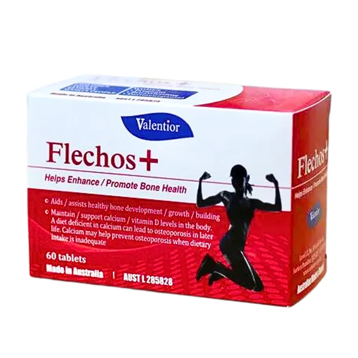 Flechos + (60 viên) - Thực phẩm bổ sung Canxi và Vitamin D