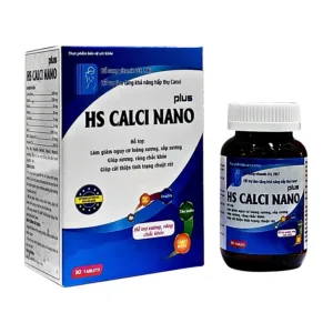 HS Calci Nano Plus (30 viên) - Bổ sung canxi giúp xương, răng chắc khỏe
