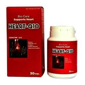 Heart Q10 (30 viên) – Viên uống bổ tim mạch, ổn định huyết áp