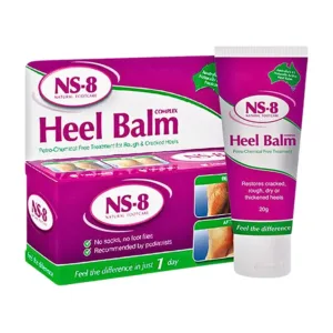 Kem bôi NS-8 Heel Balm (20g) - Hỗ trợ điều trị da bị nứt nẻ, vùng da dày, da khô thô ráp, chai da ở gót chân