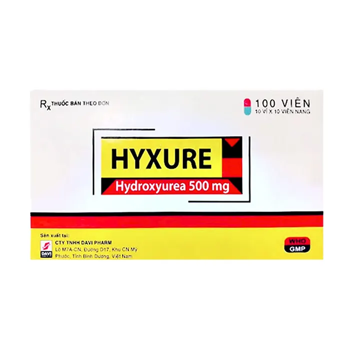 Hyxure (10 vỉ x 10 viên) - Điều trị ung thư bạch cầu tủy bào mạn tính