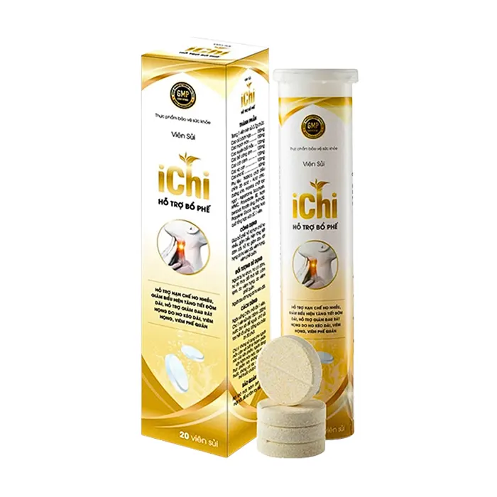 Viên sủi Ichi (20 viên) - Giải pháp hỗ trợ bổ phế, giảm ho