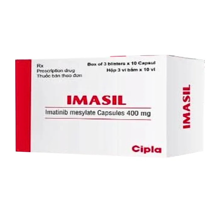 Imasil 400mg (3 vỉ x 8 viên) - Điều trị ung thư bạch cầu