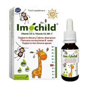 Imochild D3K2 20ml - Bổ sung Canxi hiệu quả cho bé