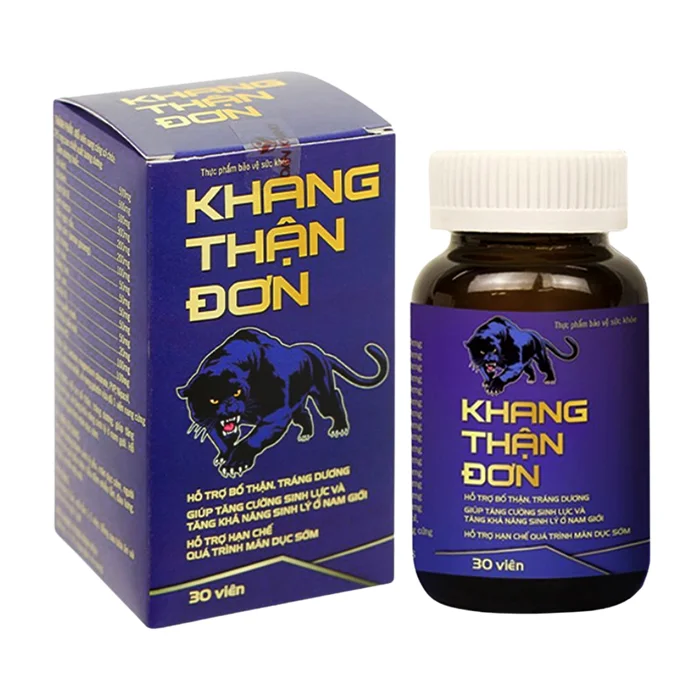 Khang Thận Đơn (30 viên) - Giúp bổ thận, tráng dương, tăng cường sinh lý