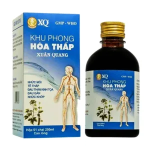 Khu phong hóa thấp Xuân Quang ( chai 250ml) - Giúp Nhức mỏi, tê thấp, đau lưng