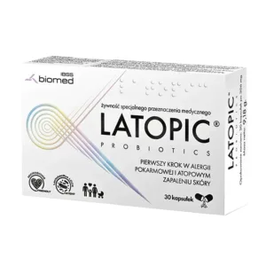 Latopic Probiotics (30 viên) - Hỗ trợ điều trị bệnh viêm da cơ địa, dị ứng thực phẩm