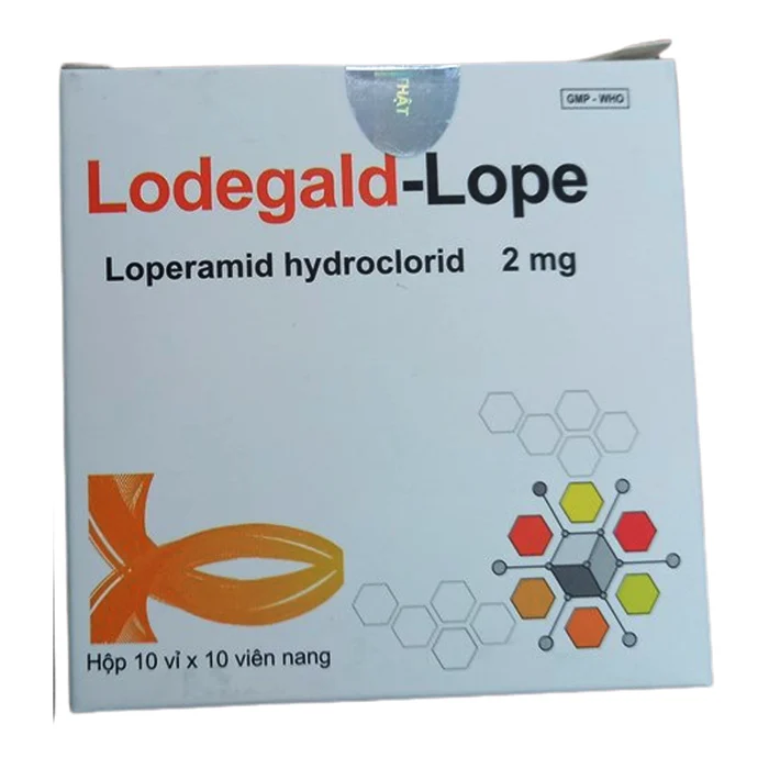 Lodegald-Lope (10 vỉ x 10 viên) - Thuốc điều trị tiêu chảy