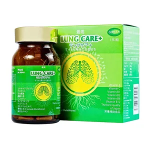 Lung Care+ (60 viên) - Hỗ trợ hệ hô hấp, giúp phổi khỏe mạnh