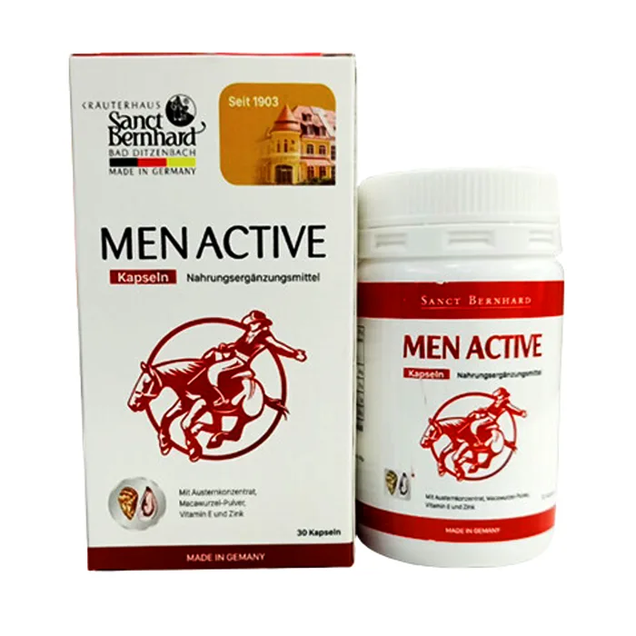 Men Active Sanct Bernhard (30 viên) - Viên uống sinh lý nam