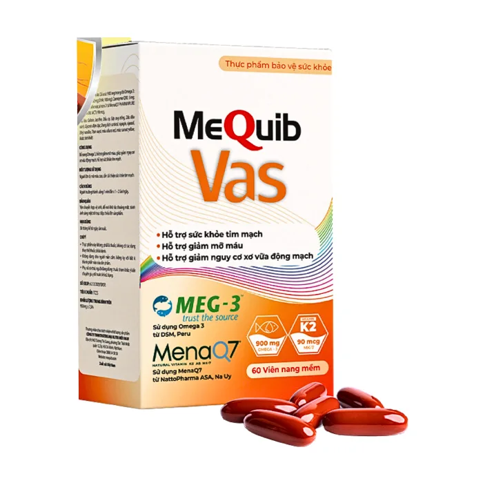Mequib Vas (60 viên)