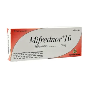 Mifrednor 10mg (1 viên) - Thuốc tránh thai khẩn cấp