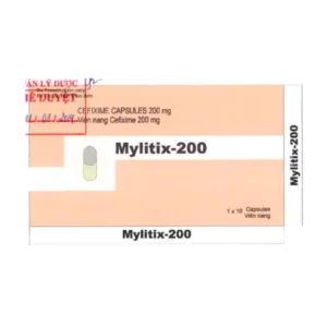 Mylitix-200 (1 vỉ x 10 viên) - Điều trị các trường hợp nhiễm khuẩn