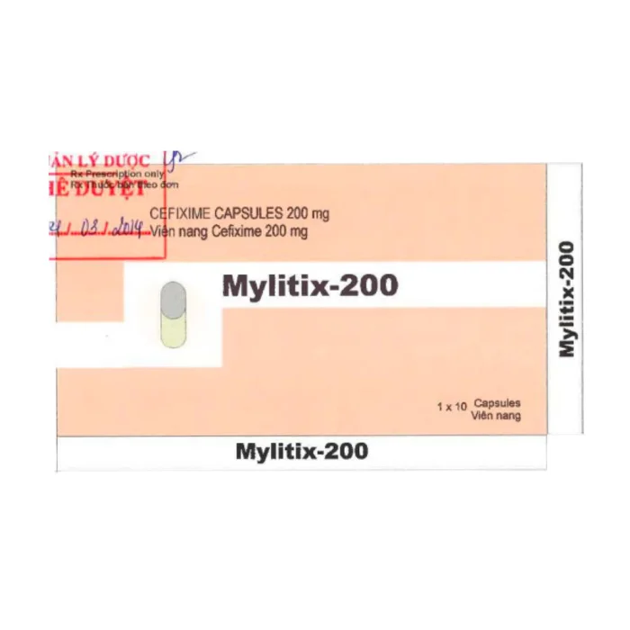 Mylitix-200 (1 vỉ x 10 viên)