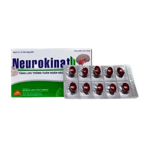 Neurokinat  (5 vỉ x 10 viên) - Giúp tăng cường tuần hoàn máu não