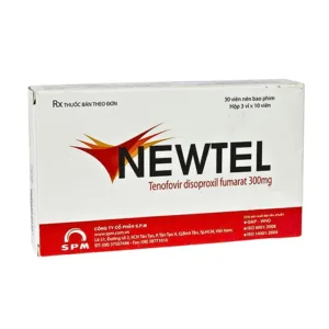 Newtel 300mg (3 vỉ x 10 viên) - Thuốc kiểm soát HIV
