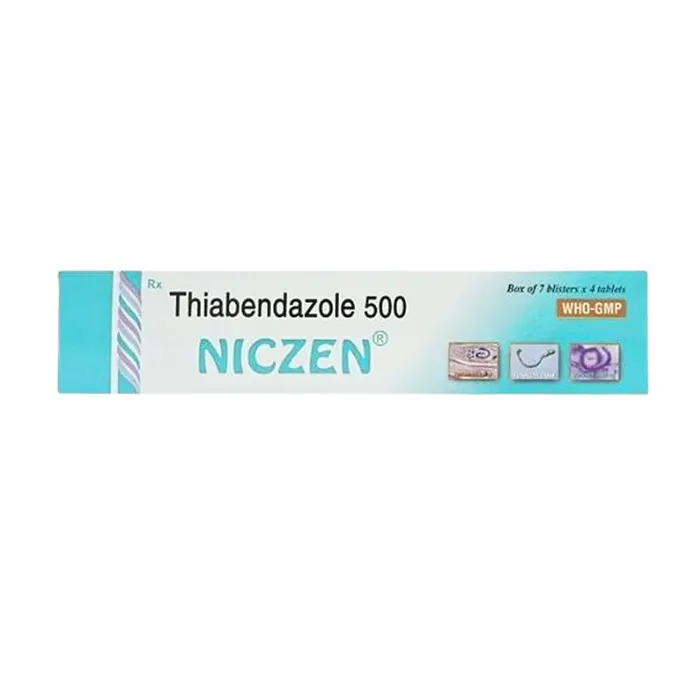 Niczen 500 (7 vỉ x 4 viên) - Trị Giun Sán
