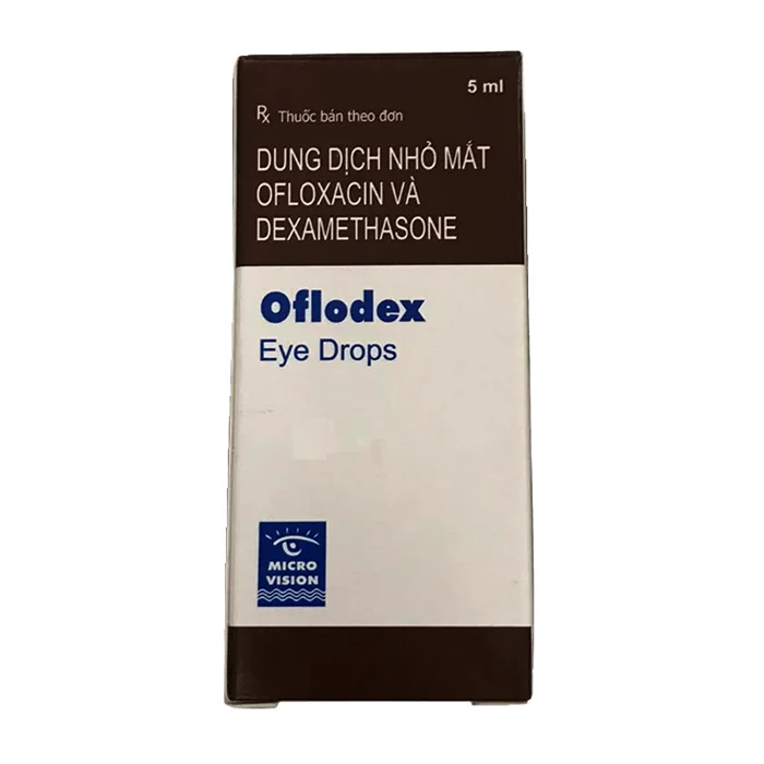 Oflodex (hộp 1 lọ 5ml) - Thuốc dùng điều trị mắt, tai mũi họng