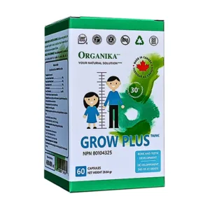 Grow plus organika (60 viên) - Viên uống bổ sung và phát triển chiều cao