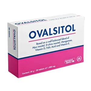 Ovalsitol (30 viên) - Hỗ trợ điều trị đa nang buồng trứng, tăng khả năng thụ thai
